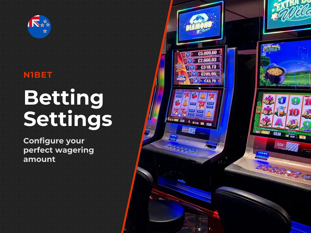 Setting your bet and launching spins