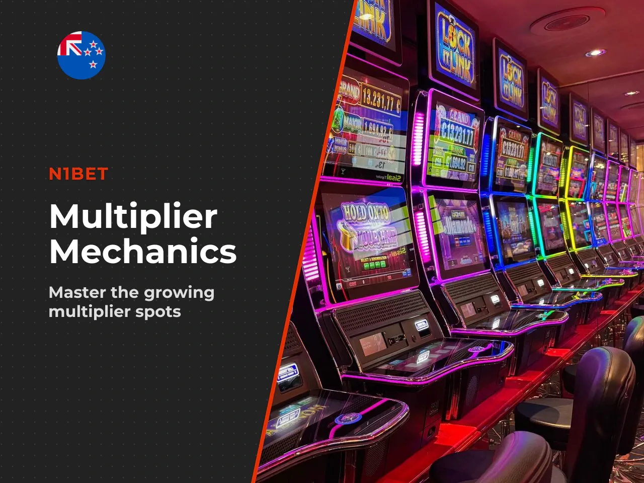 Multiplier Spots Feature How Multipliers Grow