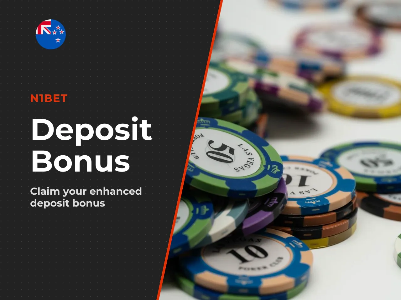 7. Sportsbook deposit bonus with NEWBONUS